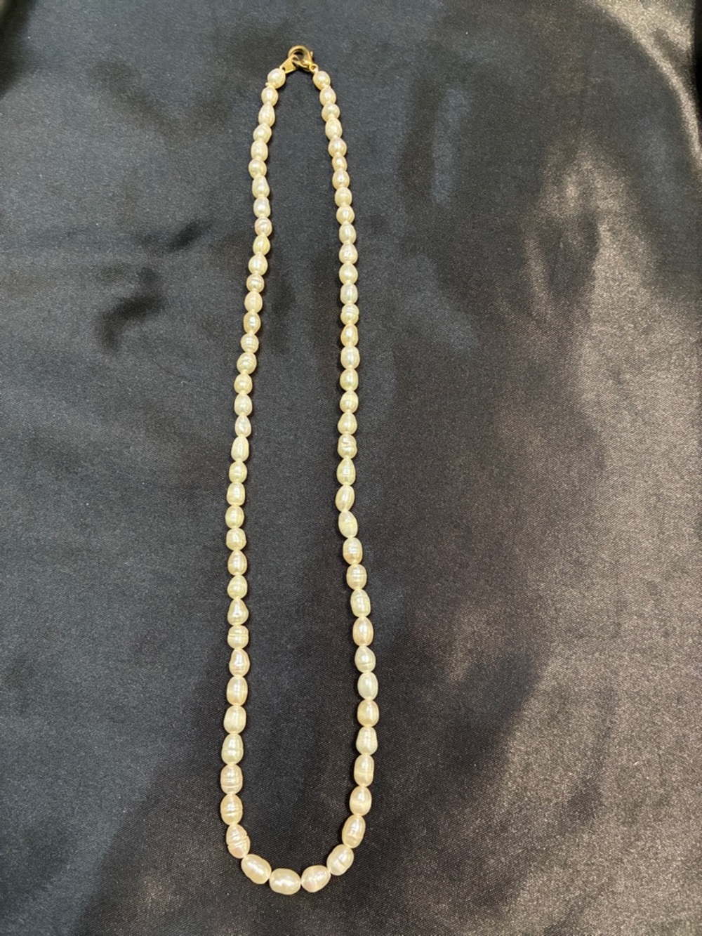 Classic Pearl Strand Necklace - Ivory Pearls